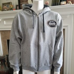 Vegas Golden Knights Front Zip Hooded Sweatshirt